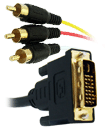 DVI RCA Cable
