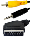 Scart RCA Cable