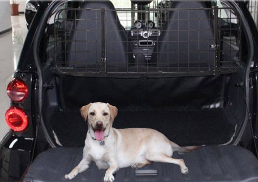UNIVERSAL Car Dog Guard Adjustable Pet Safety Barrier Headrest Travel