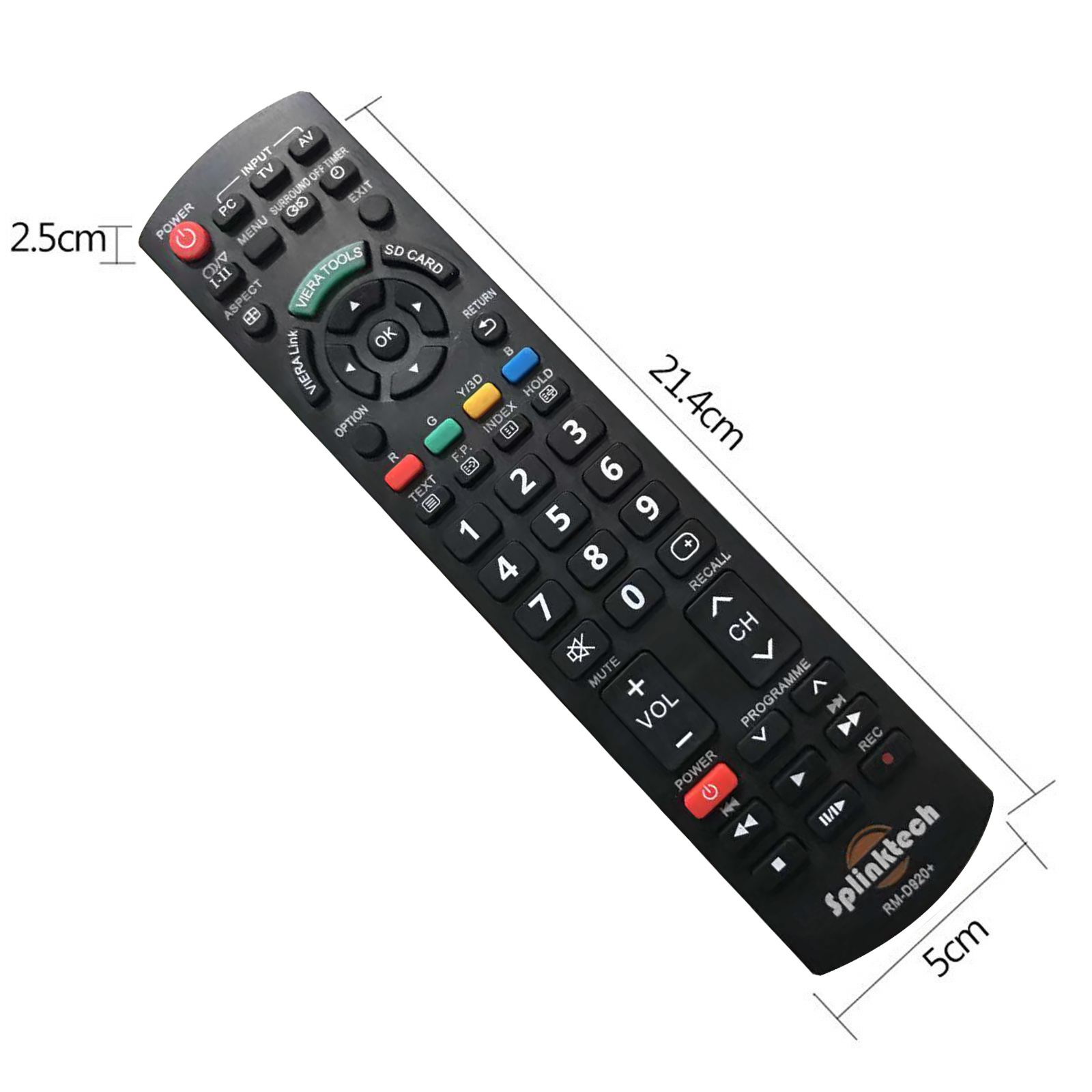 Genuine Universal Remote Control for Panasonic Viera LCD / Plasma / LED TV eBay