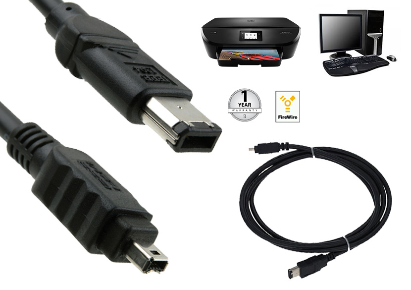 3m Firewire 1394a 6 To 4 Pins Data Transfer DVOUT Camcorder/Camera PC