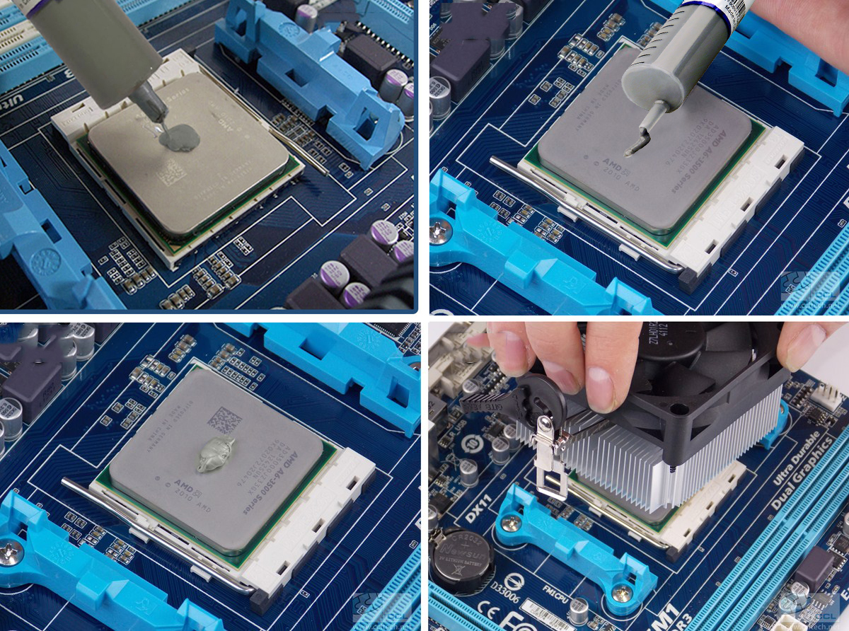 How Not To Apply Thermal Paste Gif How To Apply Thermal Paste And How